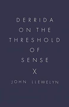 portada Derrida on the Threshold of Sense (en Inglés)