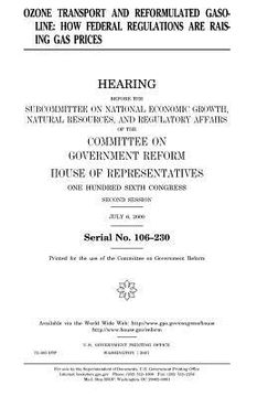 portada Ozone transport and reformulated gasoline: how federal regulations are raising gas prices