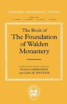 portada the book of the foundation of walden monastery (in English)