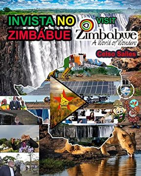 portada INVISTA NO ZIMBÁBUE - Visit Zimbabwe - Celso Salles: Coleção Invista em África (en Portugués)