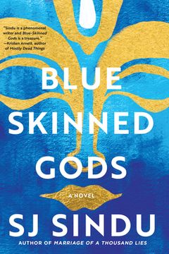 portada Blue-Skinned Gods (en Inglés)