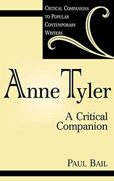 portada Anne Tyler: A Critical Companion (Critical Companions to Popular Contemporary Writers) (in English)
