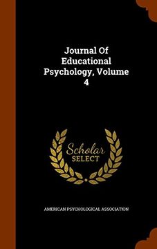 portada Journal Of Educational Psychology, Volume 4