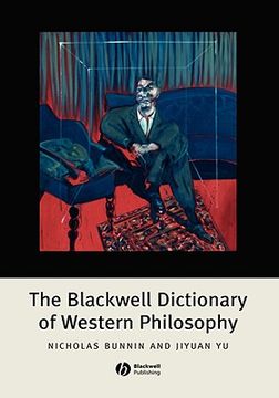 portada the blackwell dictionary of western philosophy (en Inglés)