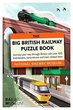 portada The big British Railway Puzzle Book (en Inglés)