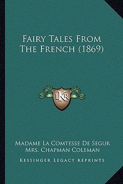 portada fairy tales from the french (1869)