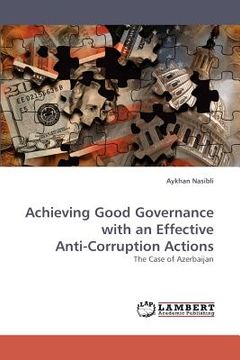 portada achieving good governance with an effective anti-corruption actions (en Inglés)
