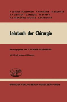portada Lehrbuch Der Chirurgie