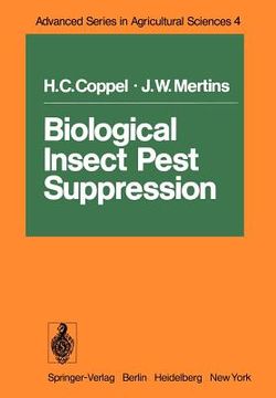 portada biological insect pest suppression (en Inglés)