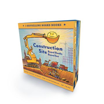 portada Construction Site Board Books Boxed set (Goodnight, Goodnight, Construc) (en Inglés)