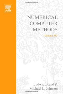 portada Methods in Enzymology (Volume 383. 4): Numerical Computer Methods (Part d) (en Inglés)