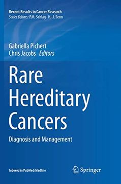 portada Rare Hereditary Cancers: Diagnosis and Management (Recent Results in Cancer Research, 205) (en Inglés)