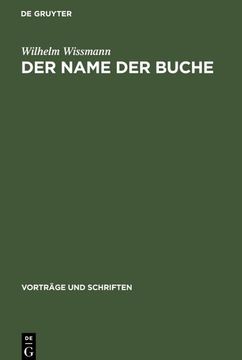 portada Der Name der Buche (in German)