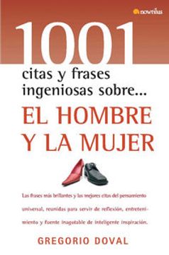 portada 1001 citas y frases ingeniosas sobre...el hombre y la mujer/ 1001 clever quotes and phrases about...the men and the women