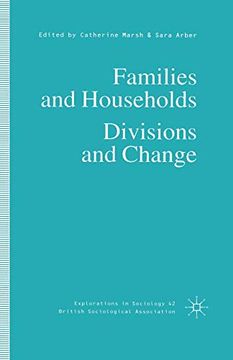 portada Families and Households: Divisions and Change (Explorations in Sociology. ) (in English)