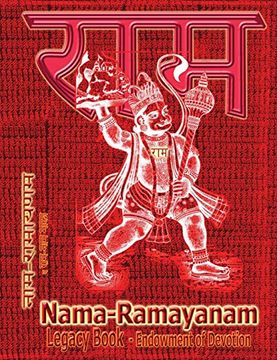 portada Nama-Ramayanam Legacy Book - Endowment of Devotion: Embellish it with your Rama Namas & present it to someone you love (en Inglés)