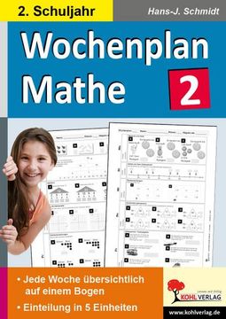 portada Wochenplan Mathe / Klasse 2 (en Alemán)