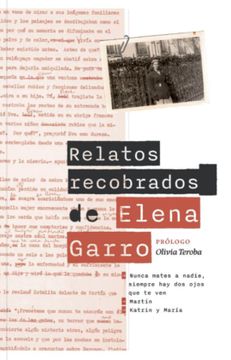 portada Relatos Recobrados de Elena Garro
