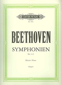 portada Symphonies Vol. 1, Nos. 1-5 Arranged for Piano