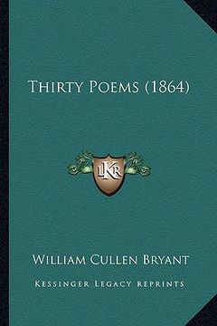 portada thirty poems (1864) (en Inglés)