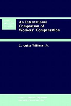 portada an international comparison of workers compensation (en Inglés)