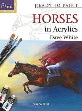 portada Horses in Acrylics (en Inglés)