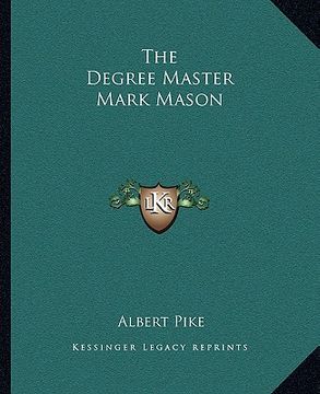 portada the degree master mark mason (en Inglés)