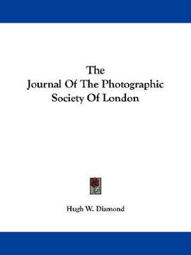 portada the journal of the photographic society of london (en Inglés)