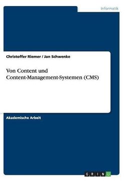 portada Von Content und Content-Management-Systemen (CMS)