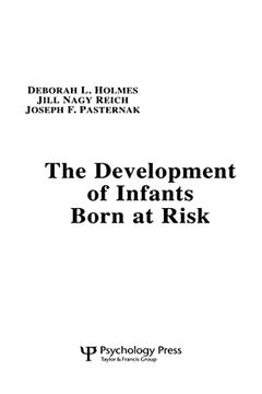 portada The Development of Infants Born at Risk