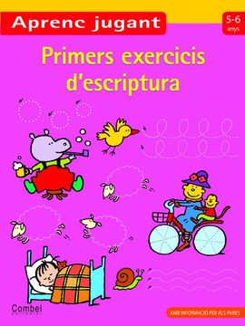portada Primers exercicis d'escriptura 5-6 anys (Aprenc jugant) (en Catalá)