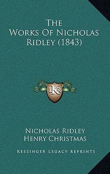 portada the works of nicholas ridley (1843)