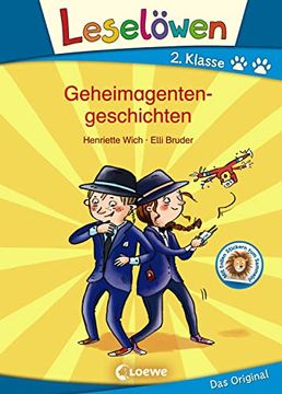 portada Leselöwen 2. Klasse - Geheimagentengeschichten: Erstlesebuch für Kinder ab 7 Jahre (en Alemán)