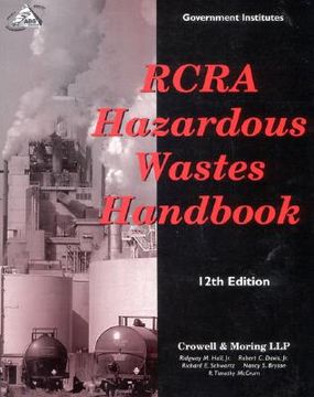 portada rcra hazardous wastes handbook (en Inglés)