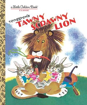 portada Tawny Scrawny Lion (Little Golden Book) (en Inglés)