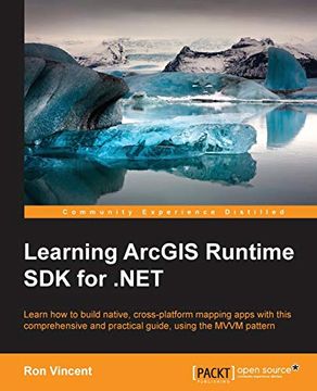 portada Learning Arcgis Runtime sdk for. Net (en Inglés)