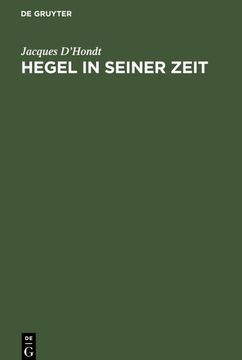portada Hegel in Seiner Zeit (in German)