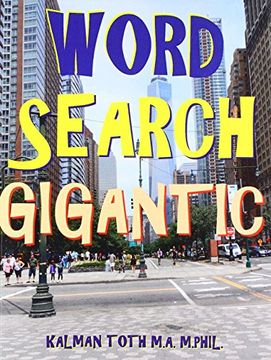 portada Word Search Gigantic: 133 Extra Large Print Themed Puzzles