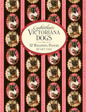 portada Cynthia Hart's Victoriana Dogs: 12 Wrapping Papers and Gift Tags (in English)