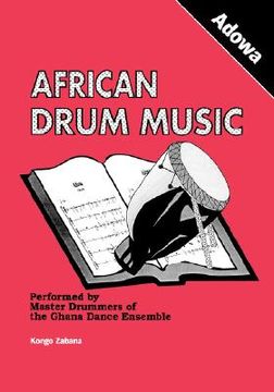 portada african drum music- adowa (en Inglés)