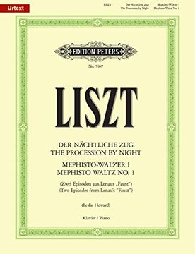 portada The Procession by Night and Mephisto Waltz No. 1 for Piano: Two Episodes from Lenau's Faust, Urtext (in English)