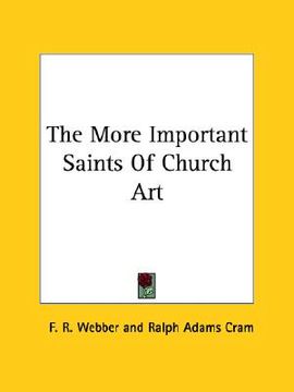 portada the more important saints of church art (in English)