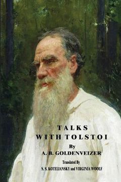 portada Talks With Tolstoi (en Inglés)