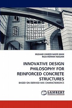 portada innovative design philosophy for reinforced concrete structures (en Inglés)