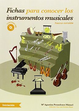 portada FICHAS PARA CONOCER LOS INSTRUMENTOS MUSICALES