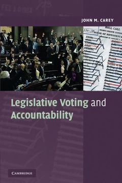 portada Legislative Voting and Accountability Paperback (Cambridge Studies in Comparative Politics) (in English)