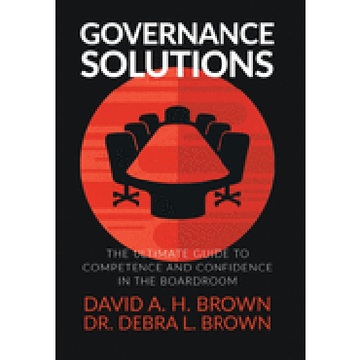 portada Governance Solutions: The Ultimate Guide to Competence and Confidence in the Boardroom 