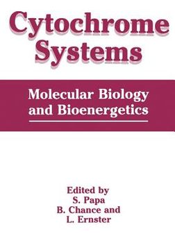 portada Cytochrome Systems: Molecular Biology and Bioenergetics (en Inglés)