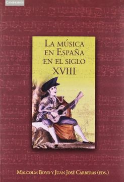 portada Musica En Espana En El Siglo XVIII (in Spanish)