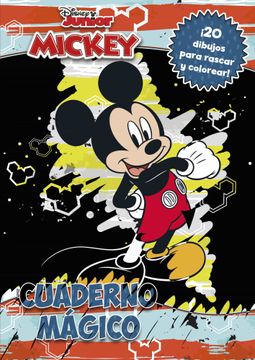 portada Mickey. Cuaderno Mágico: 20 Dibujos Para Rascar y Colorear (Disney. Mickey)